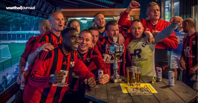 35+ voetbalseizoen feestelijk geopend op V.V. Heerjansdam