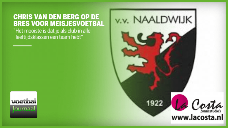 Chris van den Berg op de bres voor meisjesvoetbal