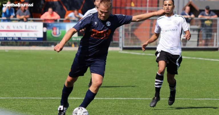 Christiaan Perrier van SV Montfoort ’19 is het voetballen nog lang niet zat