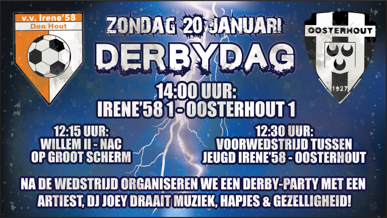 Derbydag in Den Hout