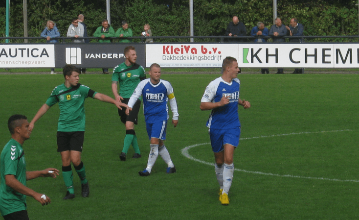 Domper Heerjansdam in duel met Montfoort SV