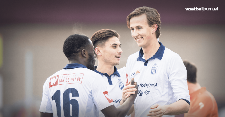 Floris van der Linden doelpuntenmachine van HFC