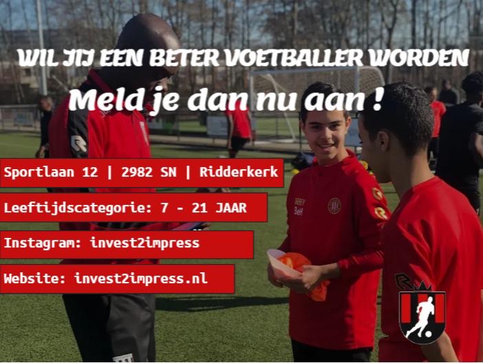 Invest2impress start voetbalschool bij RVVH
