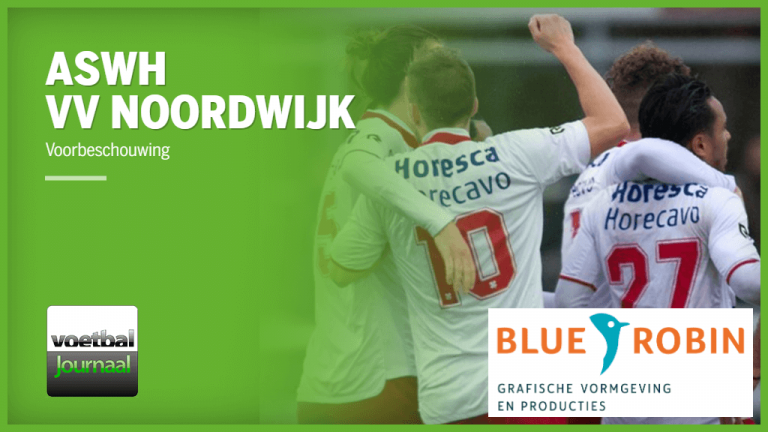 Koploper VV Noordwijk neemt het op tegen ASWH