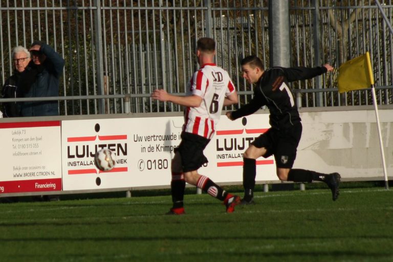 Lekkerkerk pakt punt in derby bij Dilettant