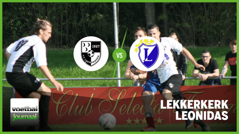 Lekkerkerk verliest met 2-3 van Leonidas