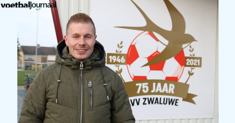 Michael Dekkers geniet van rol als vlagger bij VV Zwaluwe