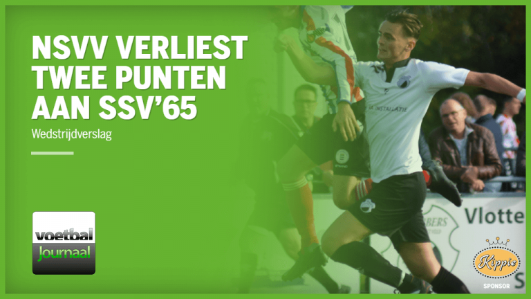 NSVV verliest twee punten aan SSV’65