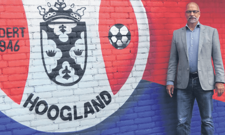 Nico Terschegget tevreden voorzitter van VV Hoogland