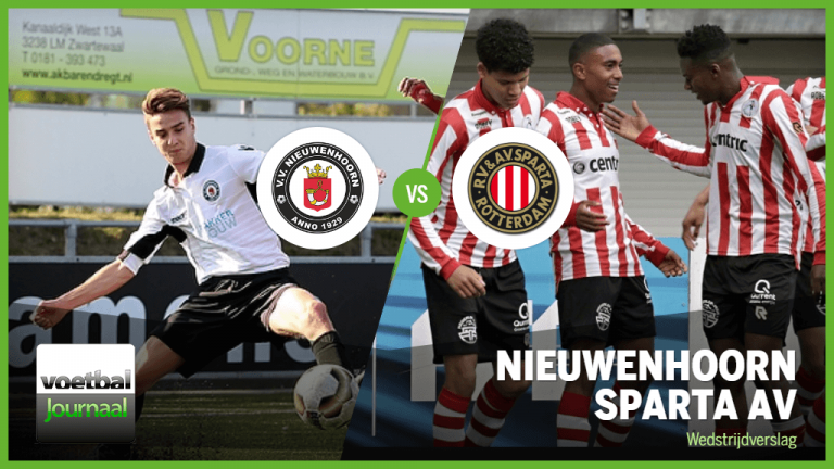 Nieuwenhoorn superieur tegen Sparta AV