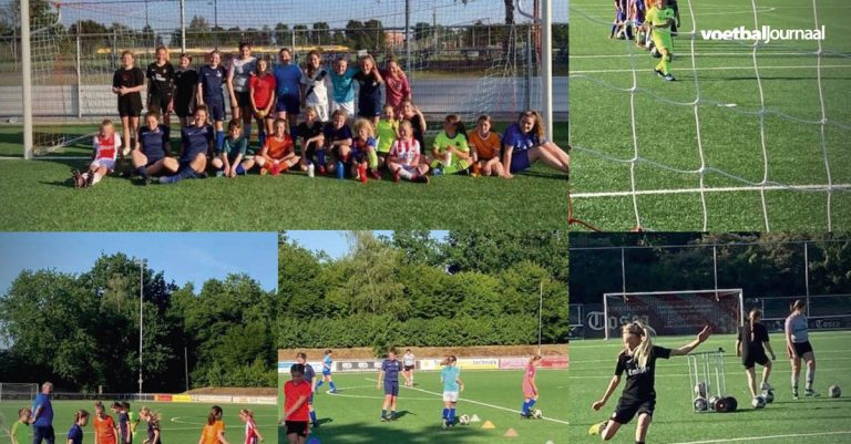 RKVV Roosendaal laat meiden kennis maken met het meidenvoetbal