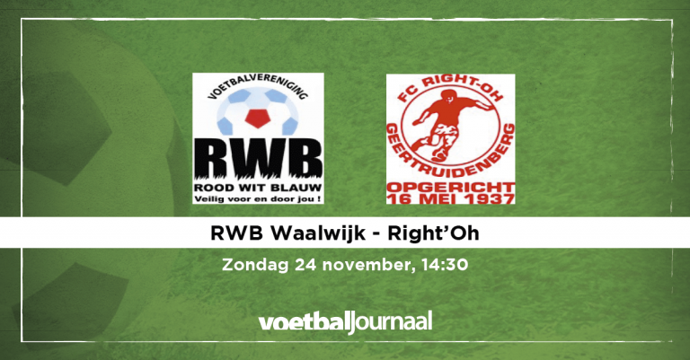Club van de week: RWB de voorbeschouwing
