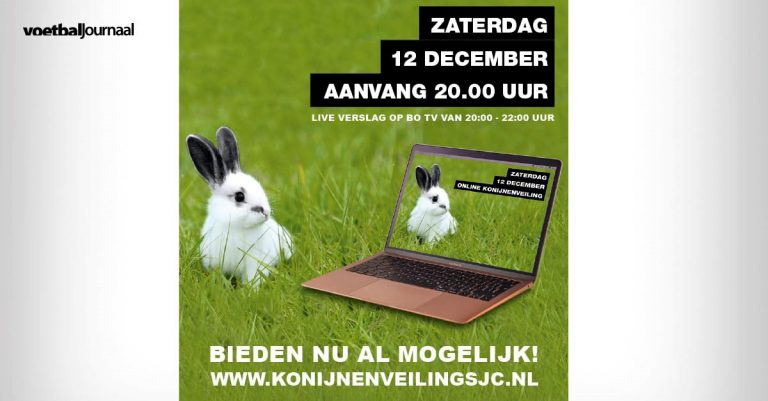 SJC Konijnenveiling gaat digitaal