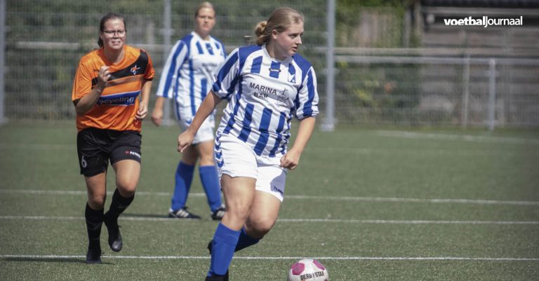 Sanne Vogelaar van vv Steenbergen – “Ik ben erg benieuwd naar de nieuwe tegenstanders op zaterdag!’’