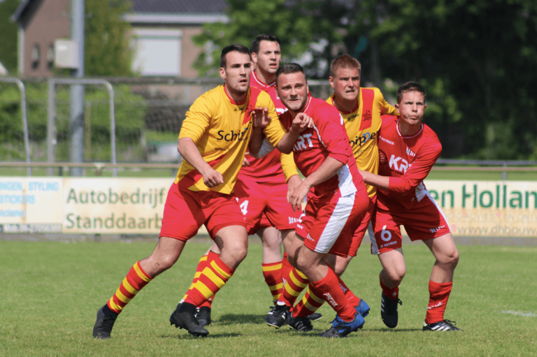 Schijvenaar Gerben Potters is blij met transformatie van keeper naar veldspeler