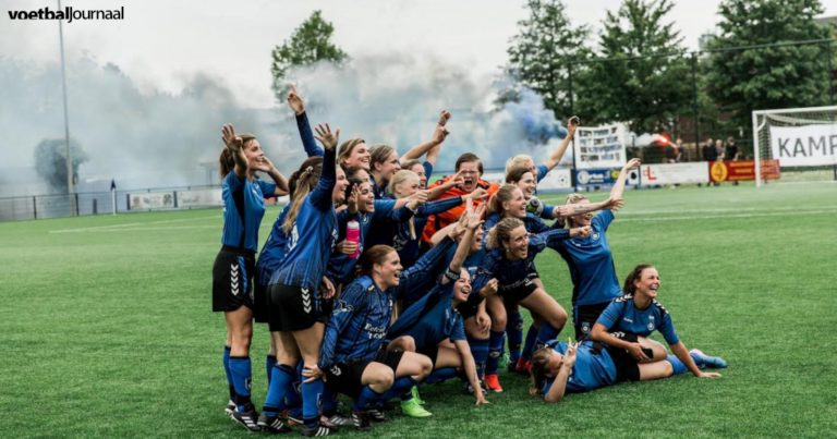 Tessa Treure van vv Bergambacht 1 wil gaan voor het kampioenschap