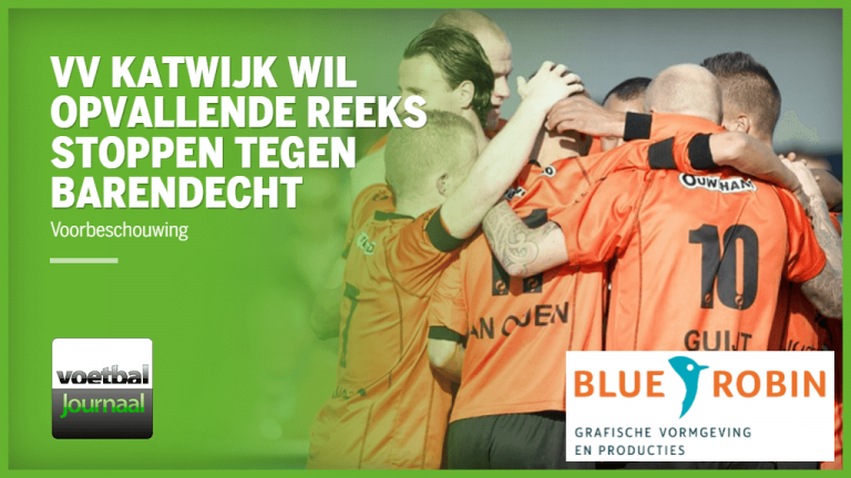 VV Katwijk wil opvallende reeks stoppen bij Barendecht