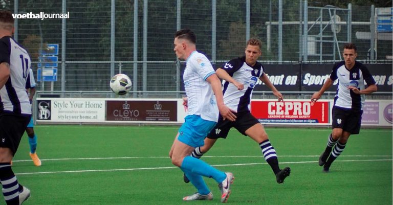 VV Oosterhout zaterdag 1 kopje onder tegen Halsteren