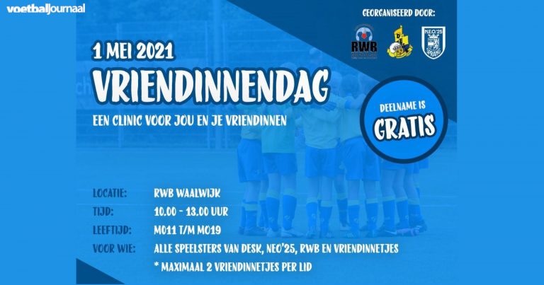 DESK, NEO’25 en RWB gaan samenwerking aan met meidenafdeling.
