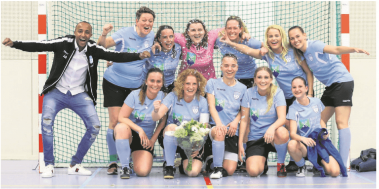 Vrouwen ZVG/Cagemax debuteren in eredivisie