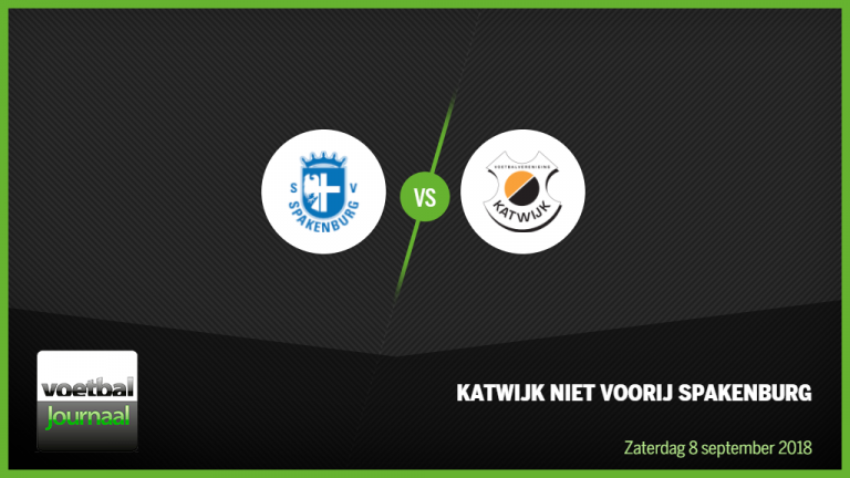 Winst voor Spakenburg tegen tien van VV Katwijk