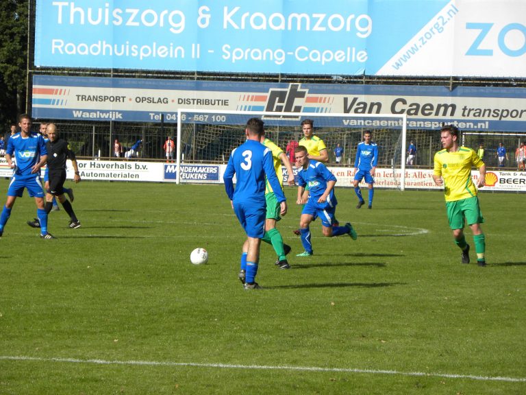 Wondergoal bij zakelijke overwinning SV Capelle