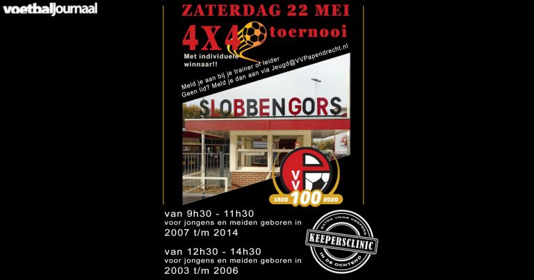 Open dag met keepersclinic bij VV Papendrecht