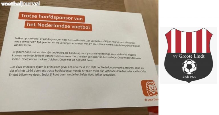 Groote Lindt en ING verlengen sponsorcontract tot en met 2023