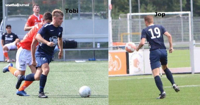Één tweetje met Jop en Tobi van Zwienen van VV Sliedrecht