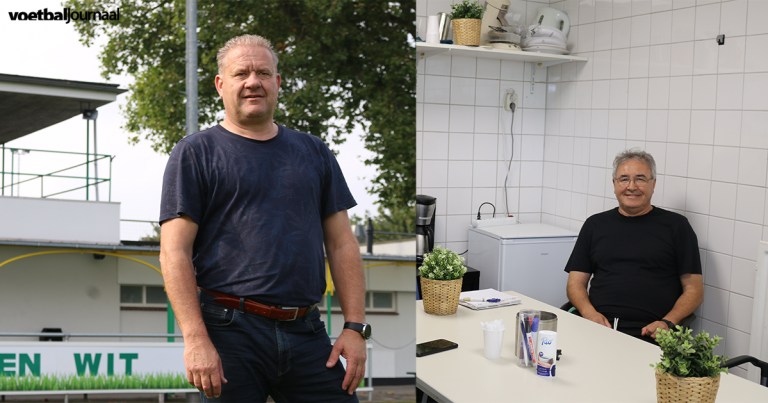 Eric Koenraads en Aziz Zerouali “Trots en blij hoe het gaat met Groen-Wit”