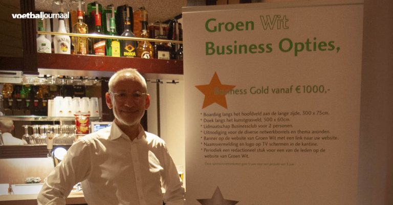 Businessclub loopt als een groene draad door Groen-Wit