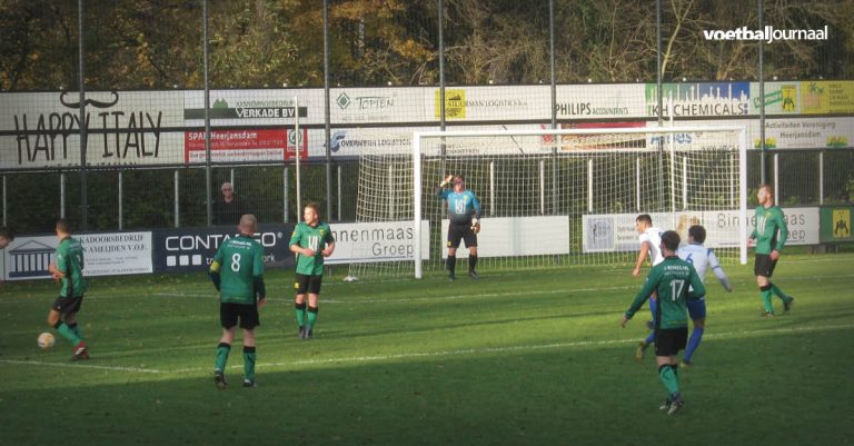 Heerjansdam wint weer niet op de Molenwei