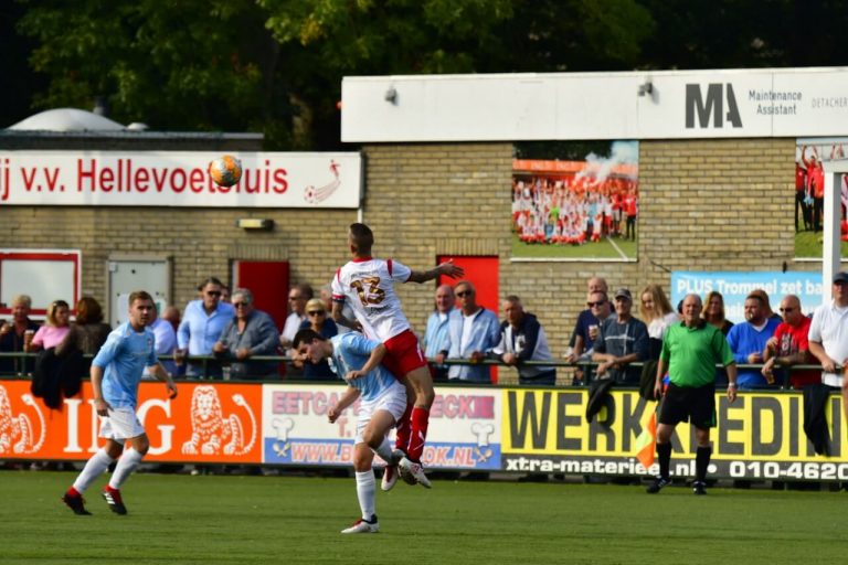 Hellevoetsluis verliest ongeslagen status