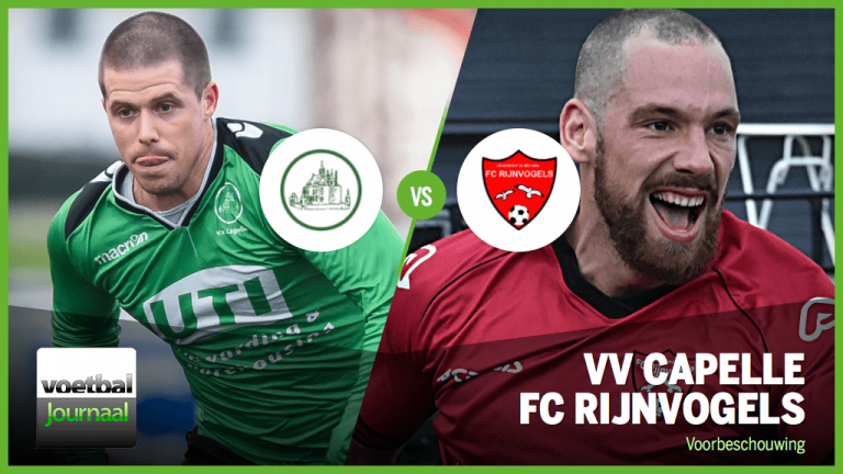 Voorbeschouwing: vv Capelle – FC Rijnvogels