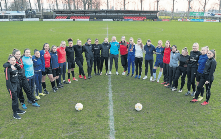 Papendrecht bouwt gestaag aan meisjesvoetbalbolwerk