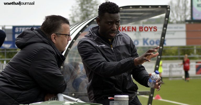 Rick Adjei klaar voor het nieuwe seizoen met Kozakken Boys