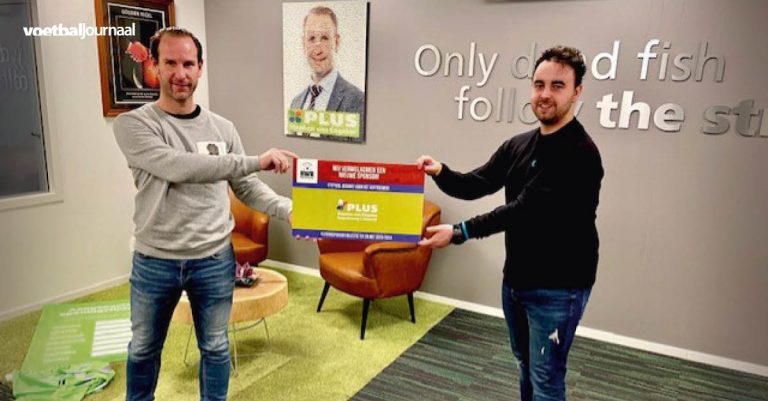PLUS Stephan van Engelen tekent sponsorcontract bij R.W.B.