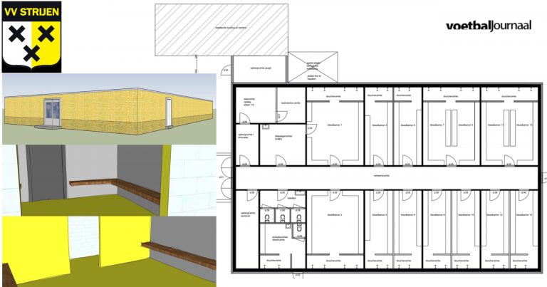 Vernieuwbouw kleedkamers VV Strijen gaat door