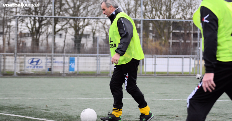 Walking Footbal bij SV Advendo is iets waar Henk iedere week naar uit kijkt