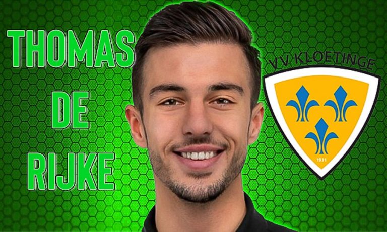 V.V. Kloetinge versterkt zich met Thomas de Rijke