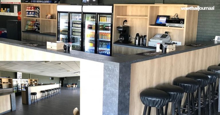 VV Vierpolders trots op make-over kantine