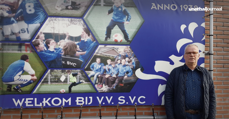 Johan van de Klundert: trotse voorzitter SVC