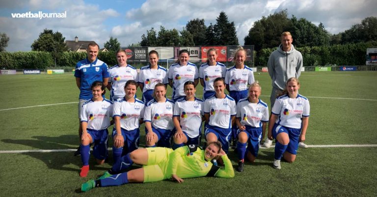 Opgewekt vrouwenelftal SVS’65 is terug van weggeweest