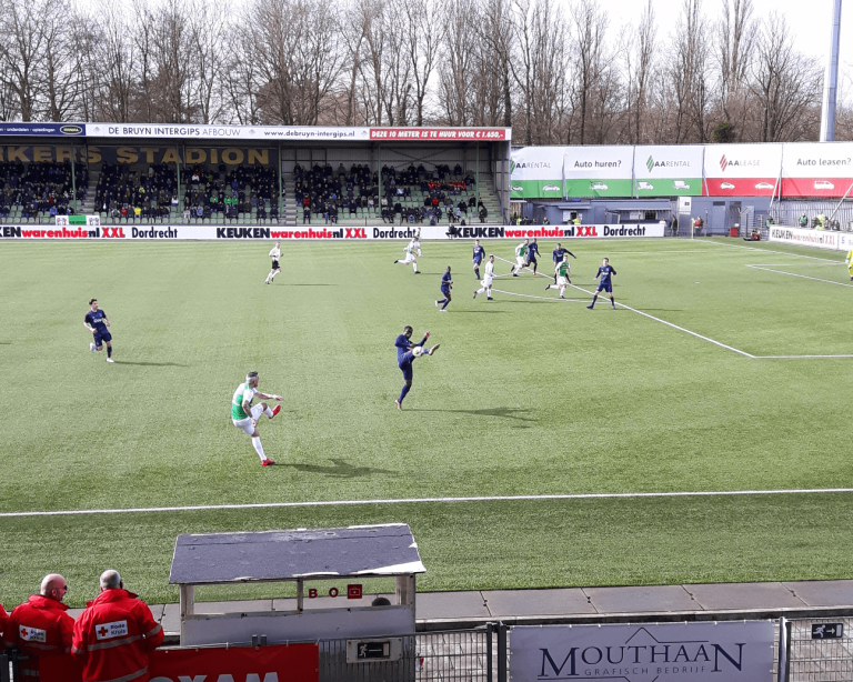 Dubbele domper voor FC Dordrecht in paasduel