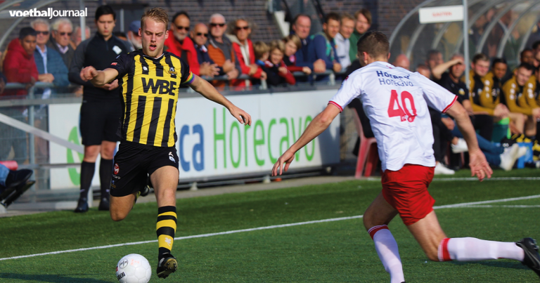 Bram Ros is maatschappelijk betrokken aanvoerder bij Rijnsburgse Boys