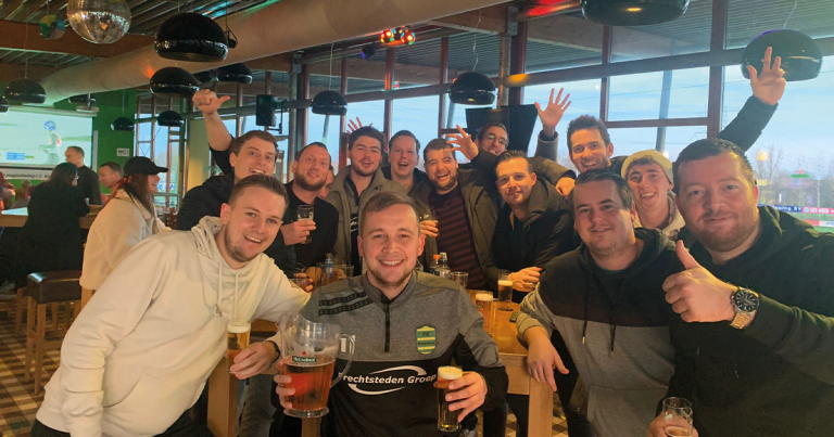 In gesprek met de mannen van FC Binnenmaas 7   