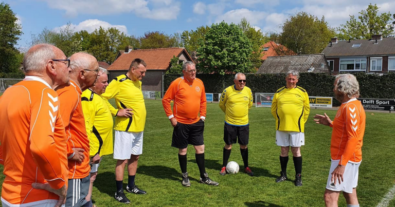 Walking Footballers bij Blauw-Wit ‘81 zijn van start!