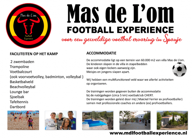 Mas de Lo’m Football Experience in Spanje