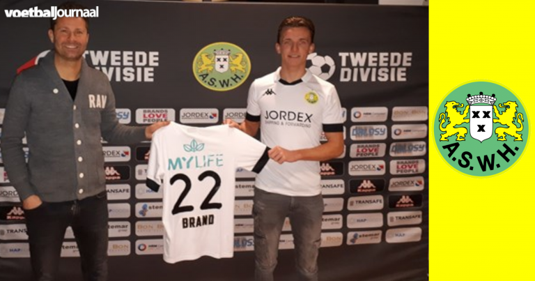 Jay Brand ook volgend seizoen bij ASWH
