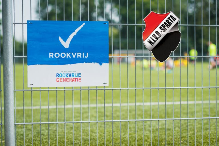 N.I.V.O.- Sparta binnenkort rookvrij